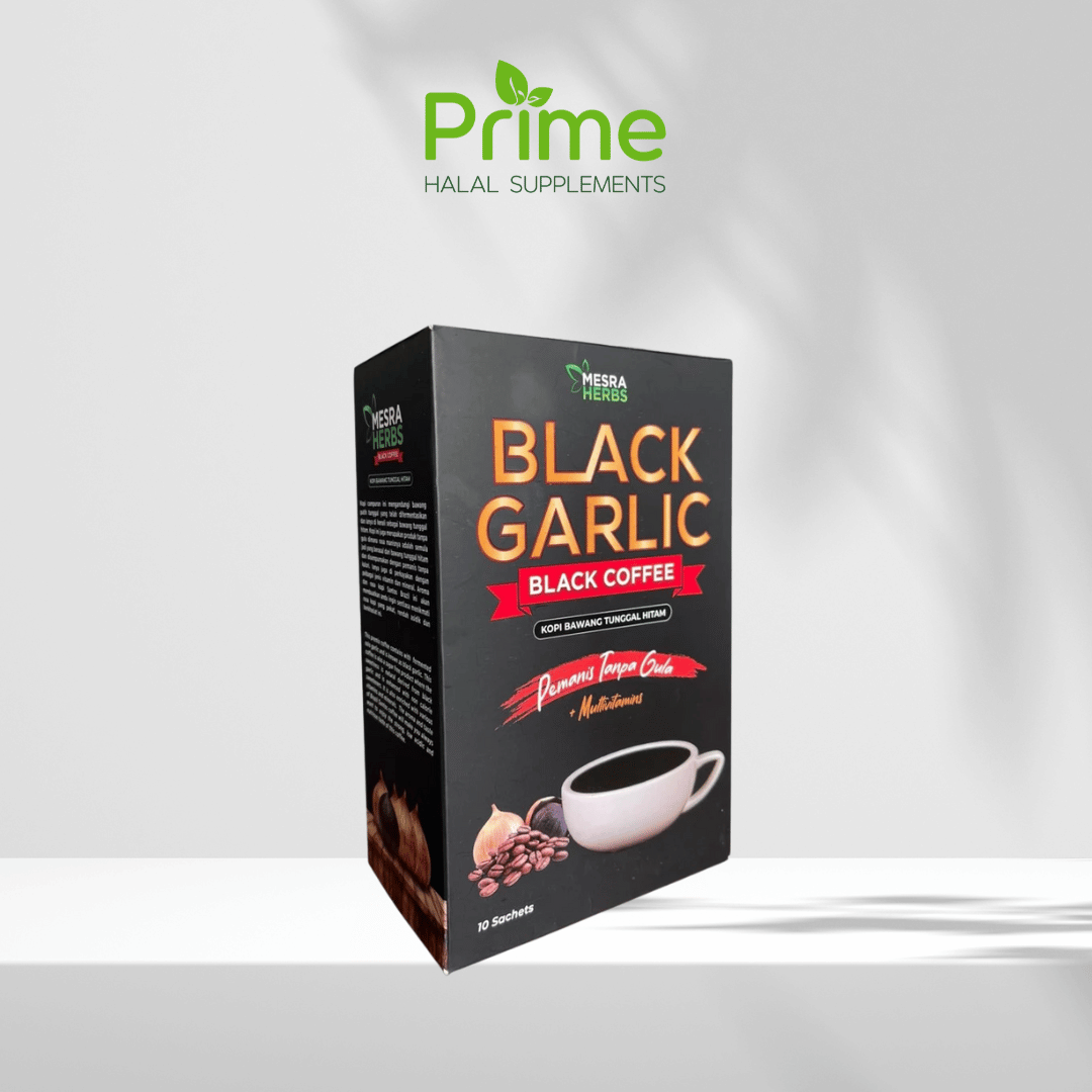 Black Garlic Black Coffee