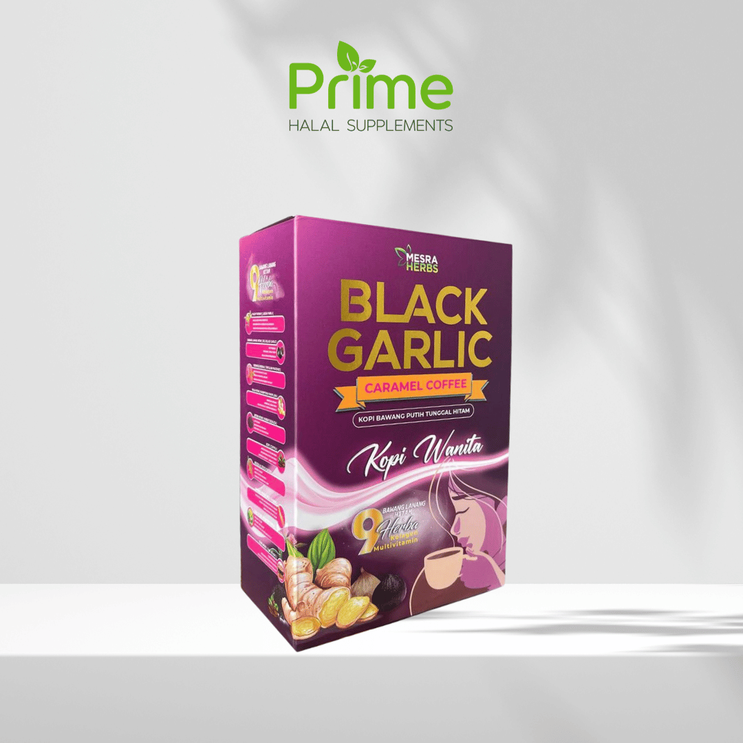 Black Garlic Caramel Coffee