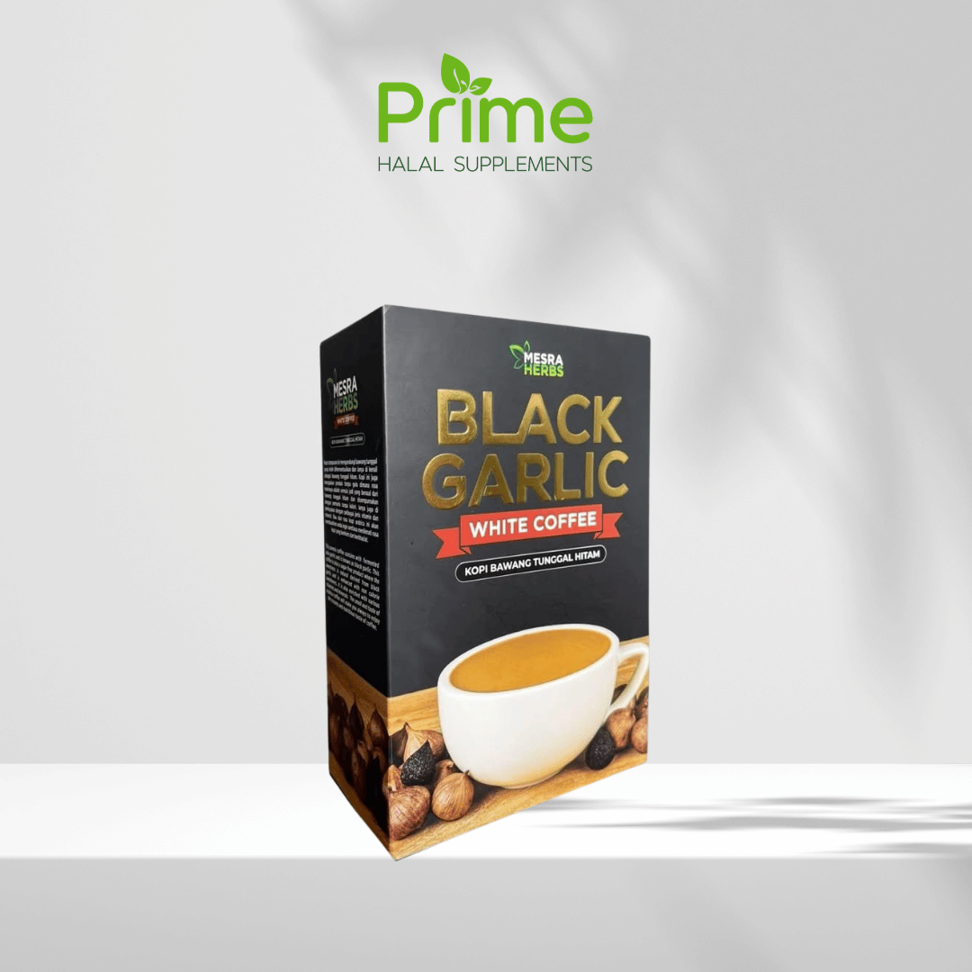 Black Garlic White Coffee