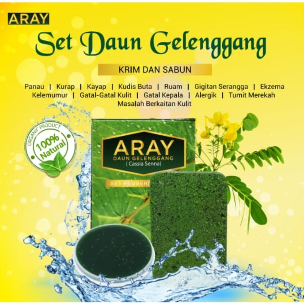 [Buy 1 Free 1] Aray Daun Gelenggang (Cassia Senna)